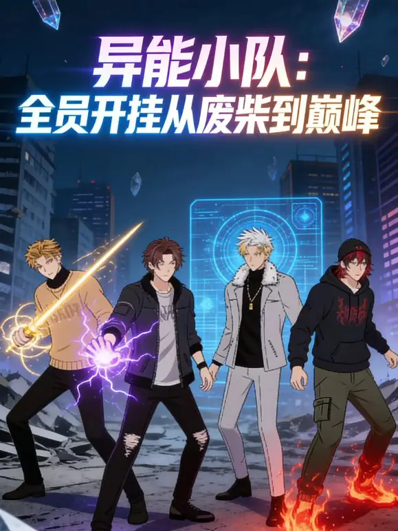 异能小队，全员开挂从废柴到巅峰动态漫画